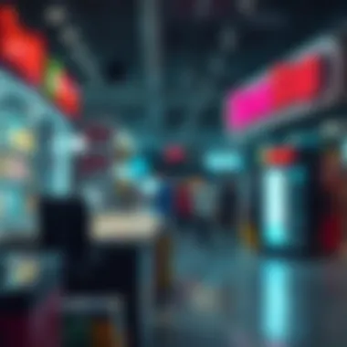 Blockchain Technology Impact on Retail Infographic showing the impact of blockchain technology on retail