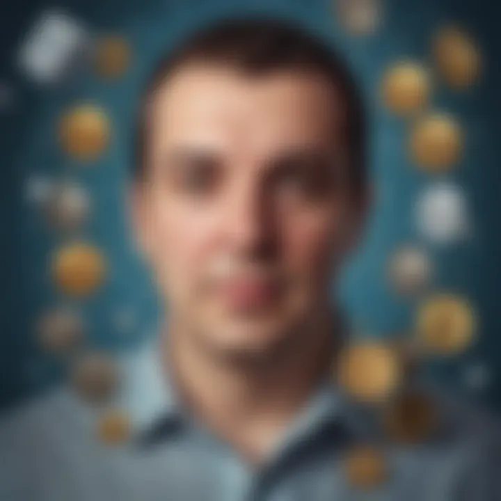 A collage of Andreas Antonopoulos' books on cryptocurrency