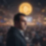 Andreas Antonopoulos giving a keynote speech at a cryptocurrency conference