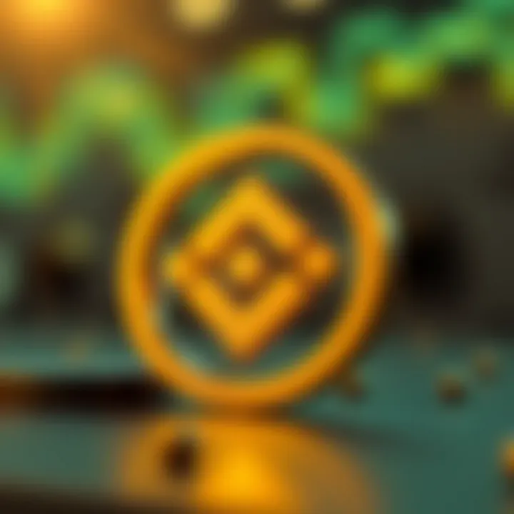 Symbolic representation of the Binance logo