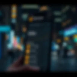 An overview of the Black Wall Street Wallet app interface
