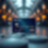 A visual representation of the BlockCard Visa Debit Card highlighting its unique features.