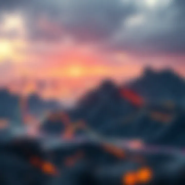 Exploring the Altcoin Market Landscape Visual representation of altcoin market