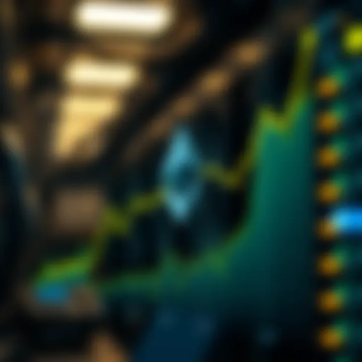 Graph illustrating current trends in Ethereum mining profitability