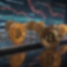 Cryptocurrency exchange interface showcasing various cryptocurrencies