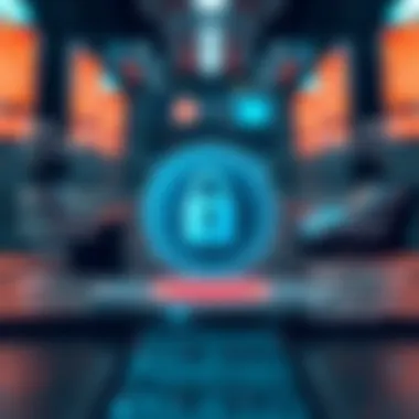 A visual representation of Celsius security features highlighting encryption methods