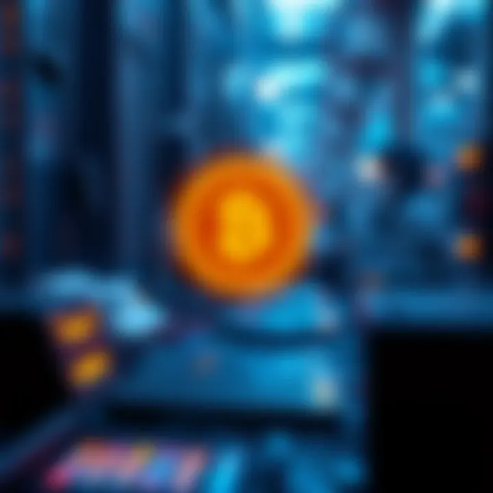 Security Measures in Coinbase NFT A conceptual illustration depicting security measures used within the Coinbase NFT platform.