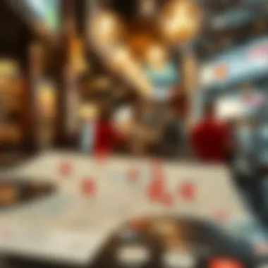 Overview of Coinmap's interface highlighting various locations