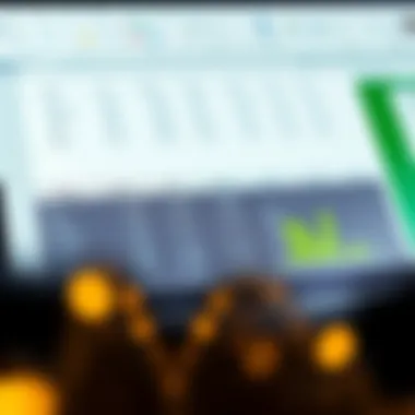 A detailed view of an Excel spreadsheet designed for cryptocurrency tracking, showcasing various portfolio metrics.