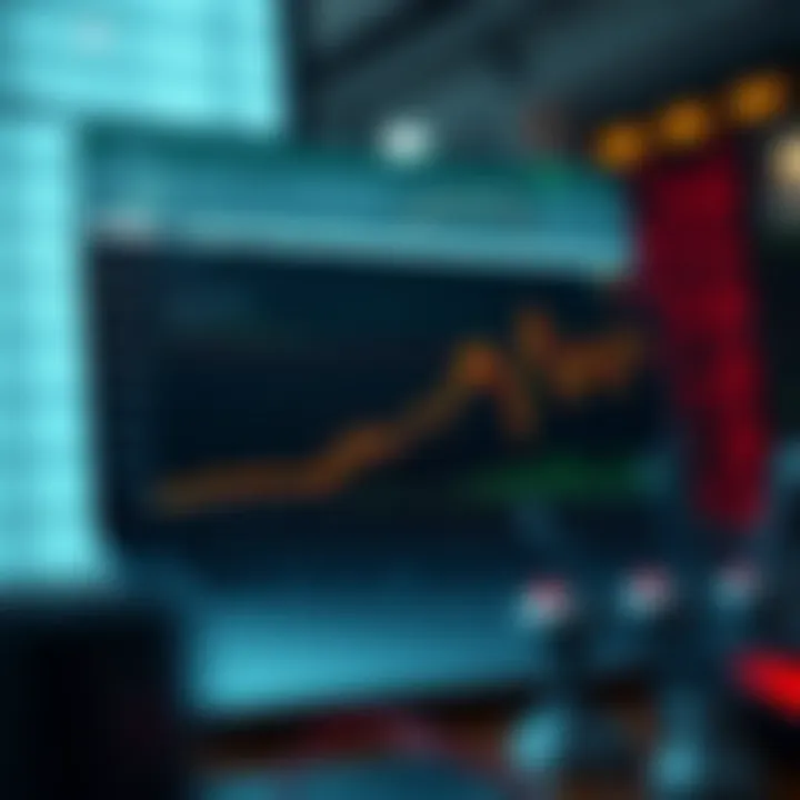 A graph demonstrating historical price trends of various cryptocurrencies displayed within Excel for analysis.