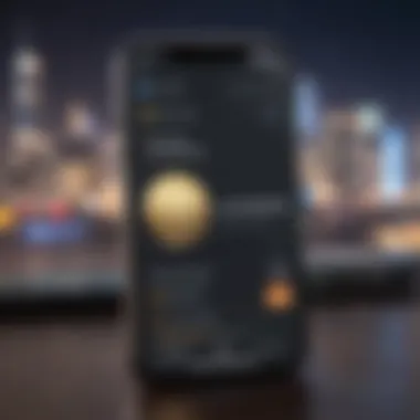 Accessibility of CoinMarketCap App on Devices Visual representation of app accessibility on various devices