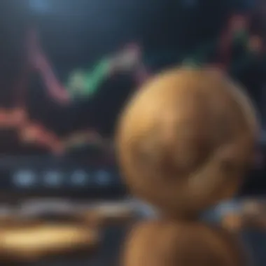 Investment Options in CoinMarketCap App Illustration of cryptocurrency investment options available in the app