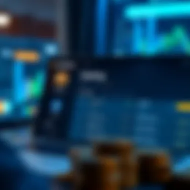 Coinbase Staking Interface Overview Coinbase interface showcasing staking options