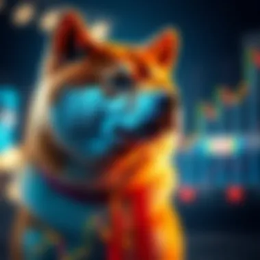 Graph showcasing the market dynamics of Shiba Inu