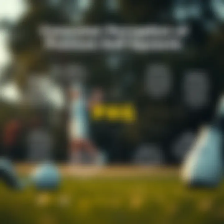 Diagram illustrating consumer perception of premium golf equipment