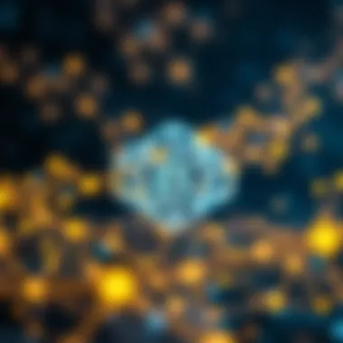 Understanding Blockchain Technology An intricate representation of blockchain technology illustrating data blocks interconnected.