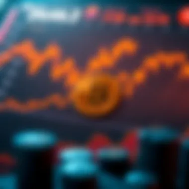 Analyzing Cryptocurrency Market Trends A captivating chart demonstrating market analysis and trends for cryptocurrencies.