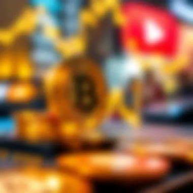 Cryptocurrency Integration with Digital Platforms Conceptual graphic of cryptocurrency integration with digital platforms