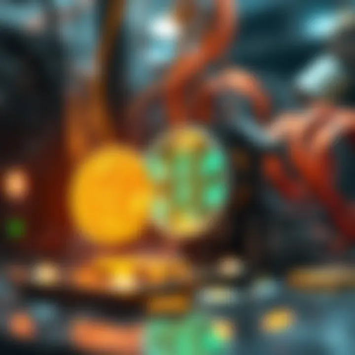 Energy Consumption in Crypto Mining Visual depiction of energy consumption in crypto mining