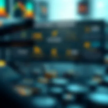 Diagram showcasing investment strategies and diversification in crypto.