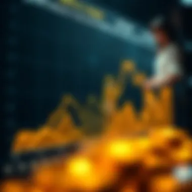 Chart illustrating Polka Dot market trends and volatility