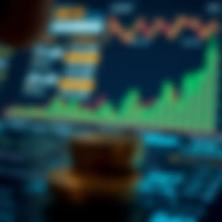 Visual representation of digital currency trends