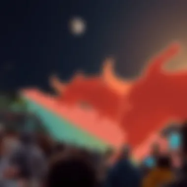 Infographic showing potential future trajectories for Dogebull in cryptocurrency