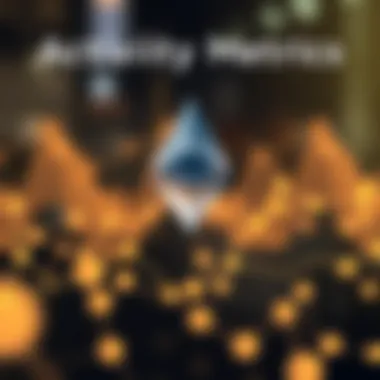 Ethereum Network Activity Metrics Infographic on Ethereum network activity metrics