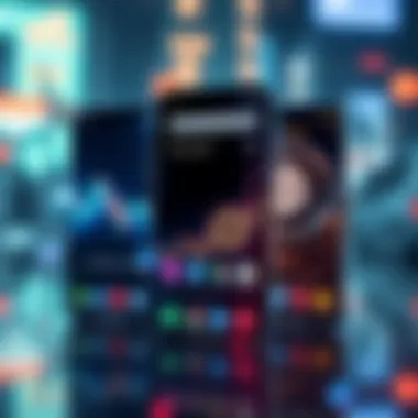 User interface design of popular crypto applications