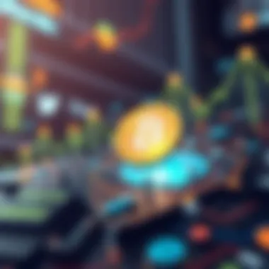 Illustration of technological advancements in the Bitcoin ecosystem during 2015