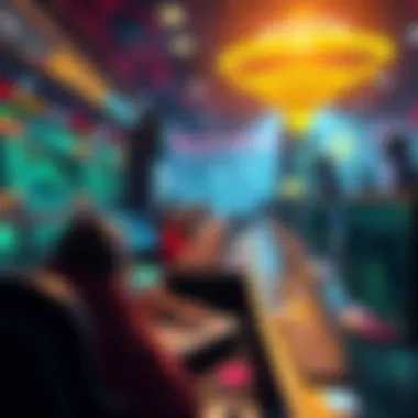 Illustration of decentralized gaming ecosystem