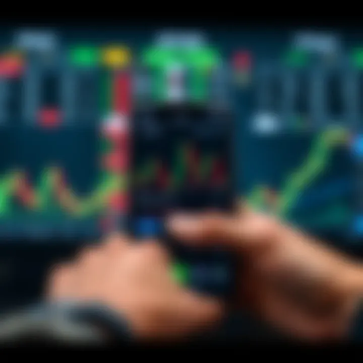 Interface of a Leading Bollinger Bands Trading Application User interface of a Bollinger Bands trading app