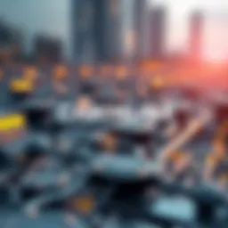 Visual representation of Chainlink's decentralized oracle network architecture