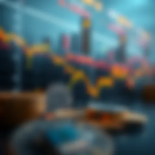 Visual representation of cryptocurrency trends