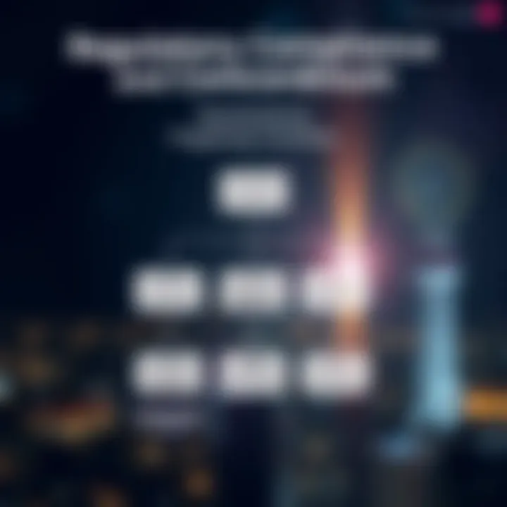 Regulatory Compliance and Concordium Flowchart depicting regulatory compliance benefits of using Concordium