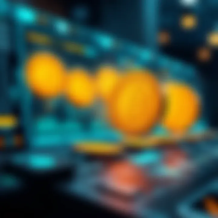 Utility Tokens Explained Illustration of utility tokens in action within a digital platform