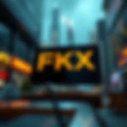 Graphical representation of FKX crypto market trends