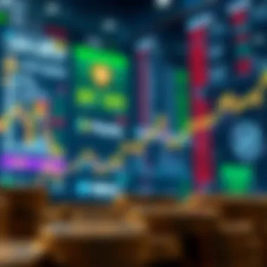 Visual representation of notable companies with significant stock gains