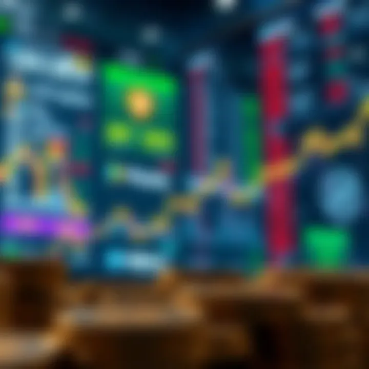 Visual representation of notable companies with significant stock gains