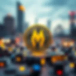 Visual representation of Matic Coin's technological framework