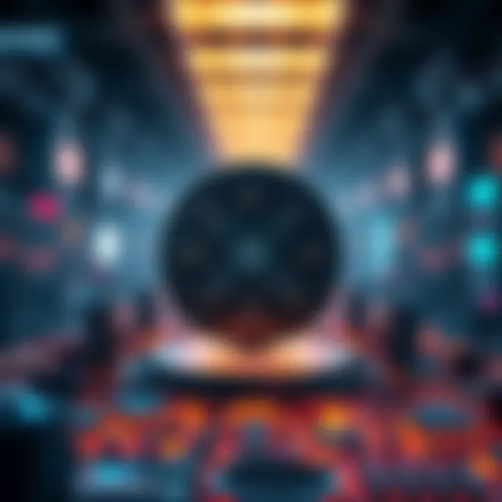 Visual representation of Nanos crypto technology