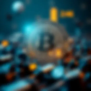 Illustration of Risks in New Blockchain Coins Illustration of potential risks associated with new blockchain coins