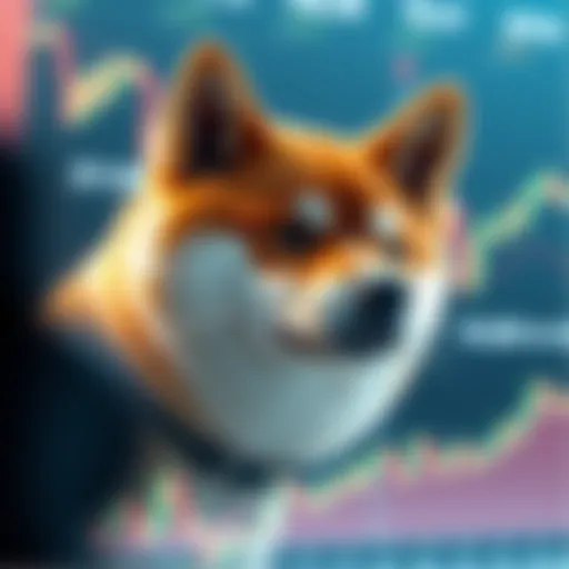 Shiba Inu Token Price Trends Analysis A detailed chart showcasing Shiba Inu token price trends.
