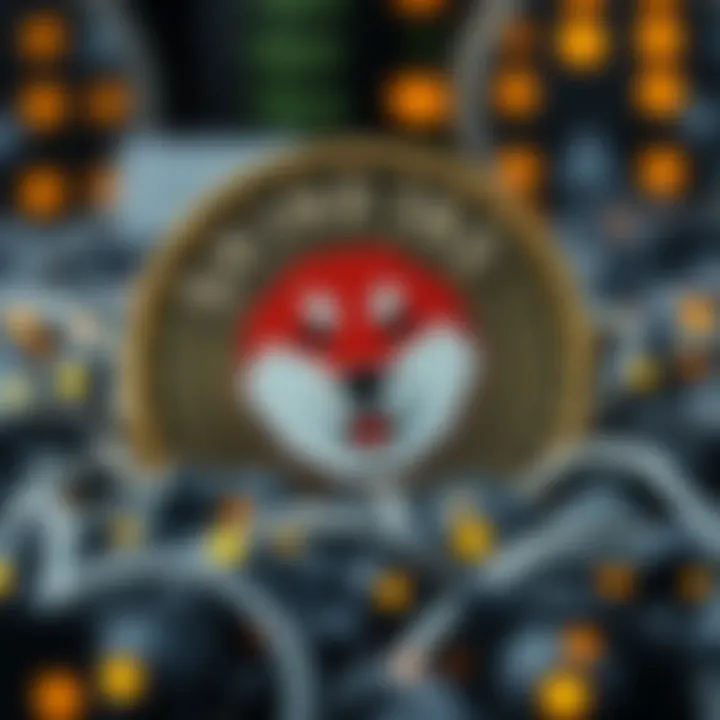 A graphical representation of Shiba Inu Coin mining pools