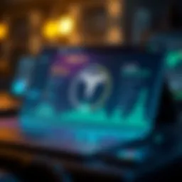 An overview of the Teslacoin wallet interface showcasing user-friendly design.