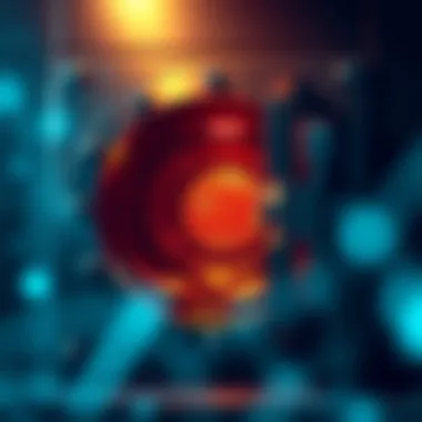 Illustration of a secure vault representing cryptocurrency storage