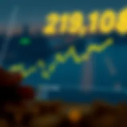 Graph illustrating Pi cryptocurrency market trends