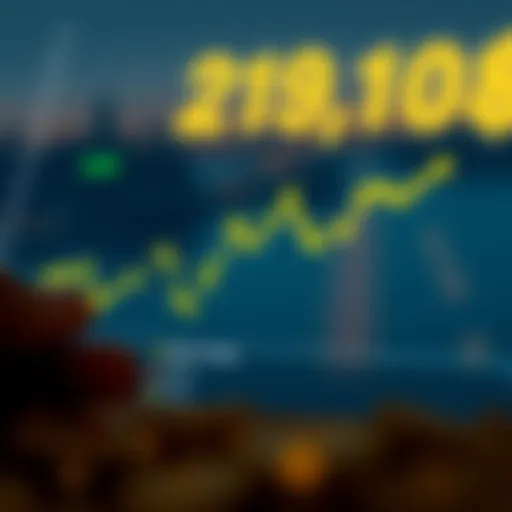 Graph illustrating Pi cryptocurrency market trends