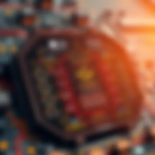 A detailed diagram showcasing the architecture of the Viabtc mining pool.