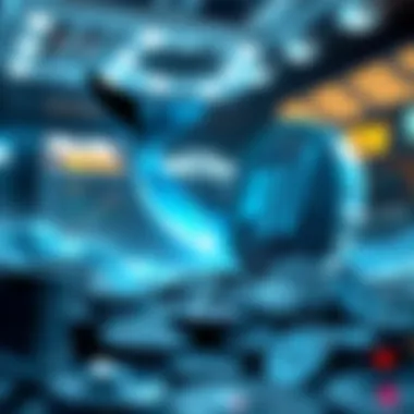 Futuristic view of cryptocurrency trends influenced by Whale Coin